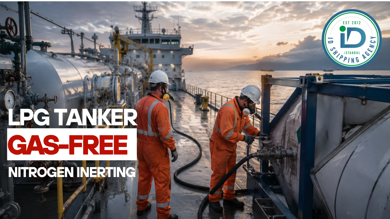 LPG Tanker Gas-Free & Nitrogen Inerting Operations in Türkiye | ID Shipping